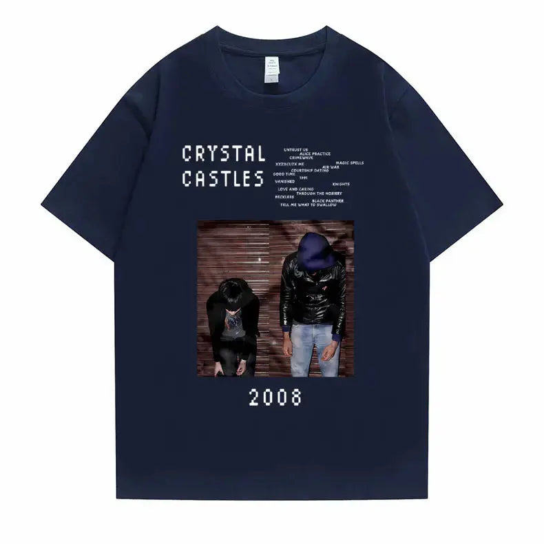 Crystal Castles Graphic T Shirts