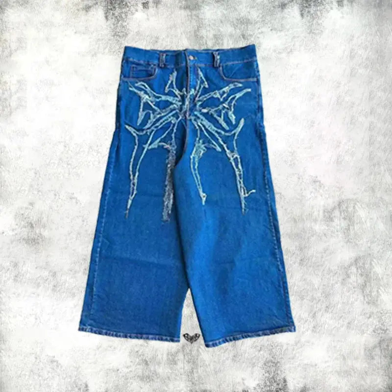 Y2K Gothic Loose Jeans