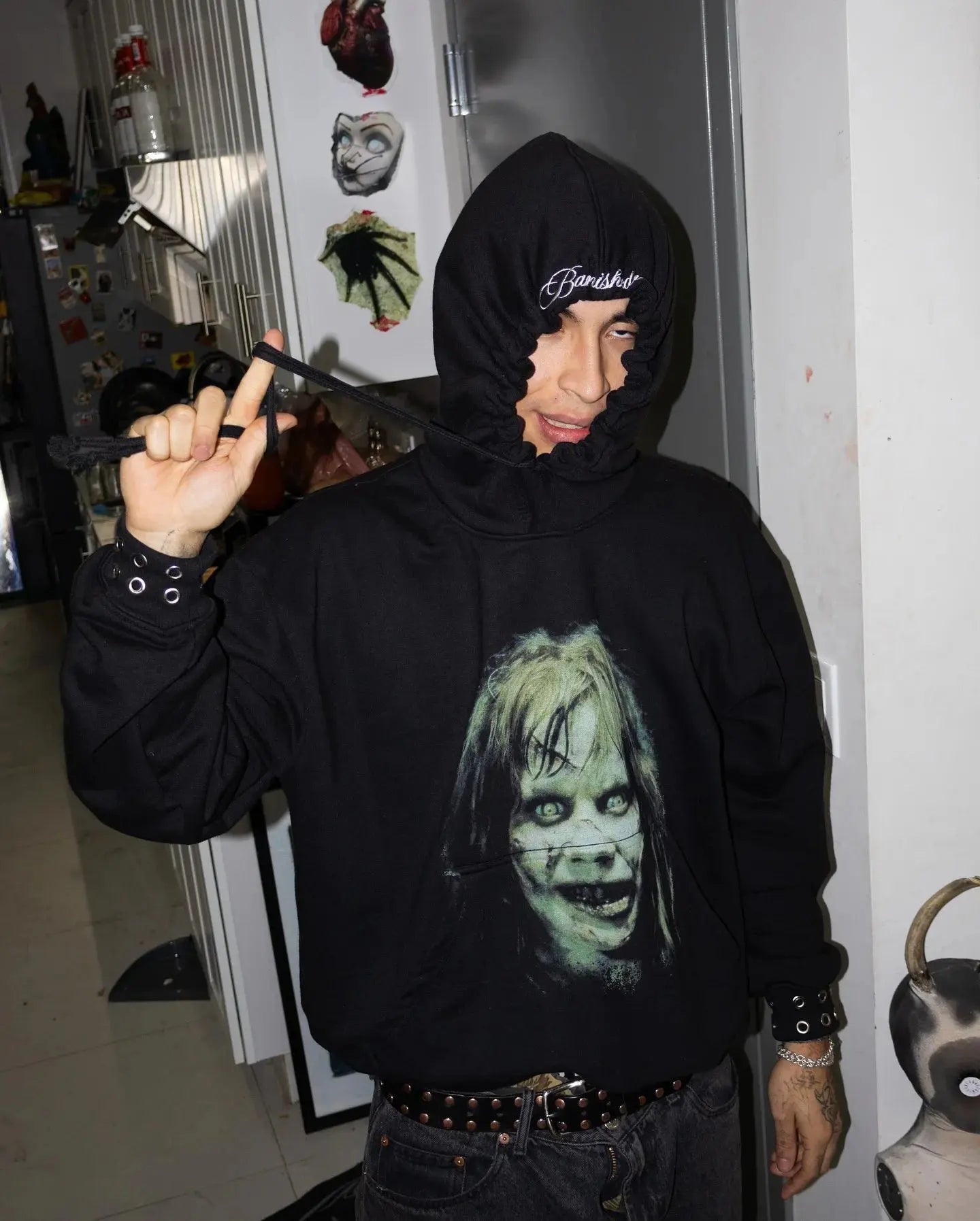 Y2k Horror Film Hoodie