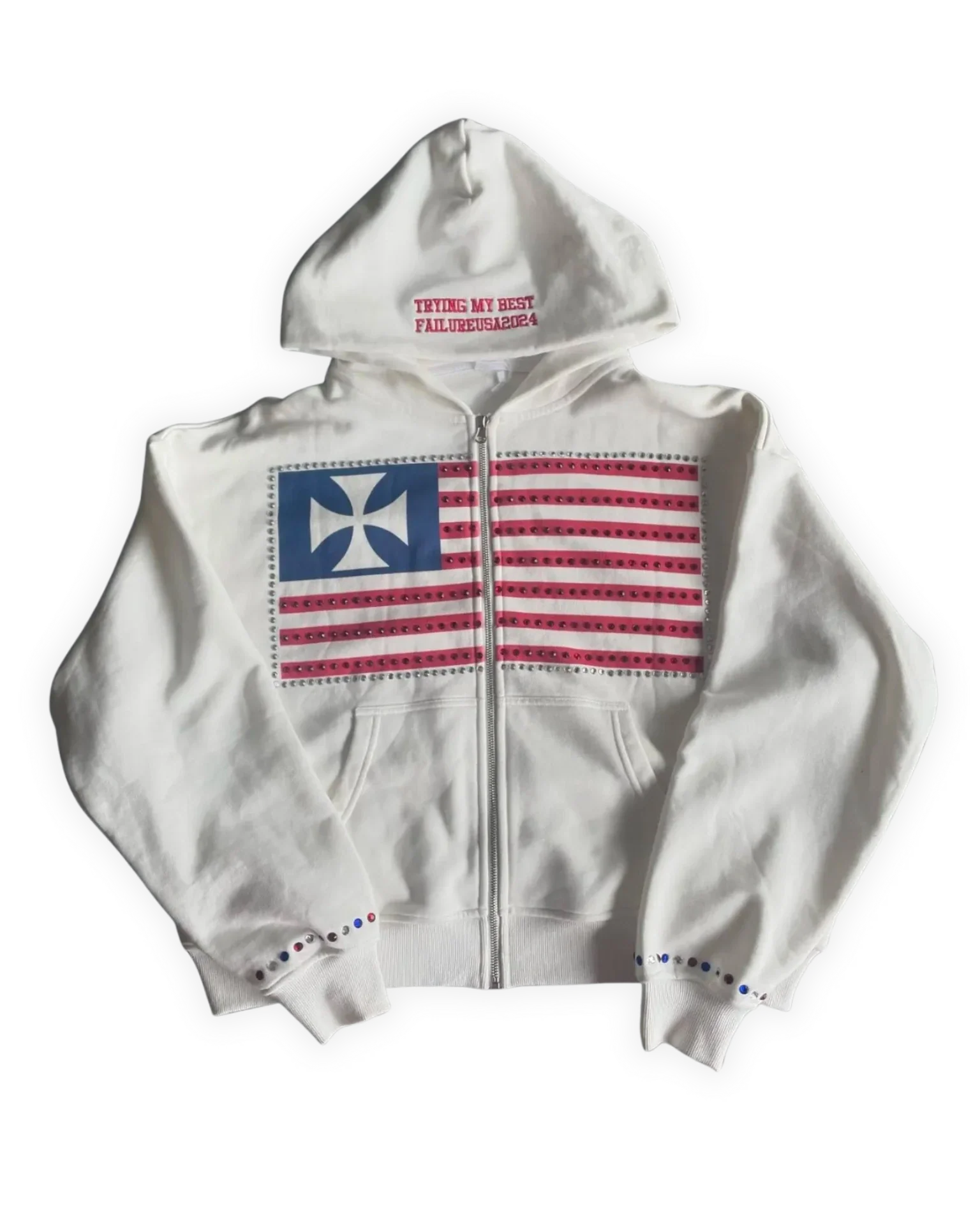 USA Zip Hoodie