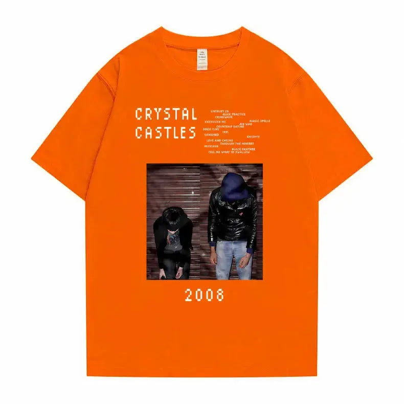 Crystal Castles Graphic T Shirts