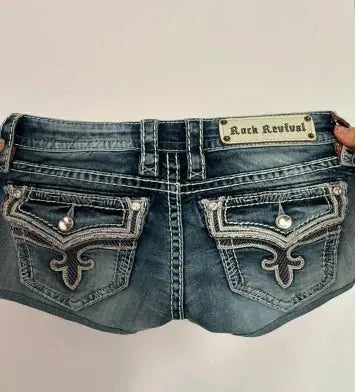 Y2K Mini Shorts Womens