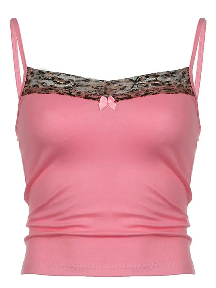 Vintage Leopard Crop Top