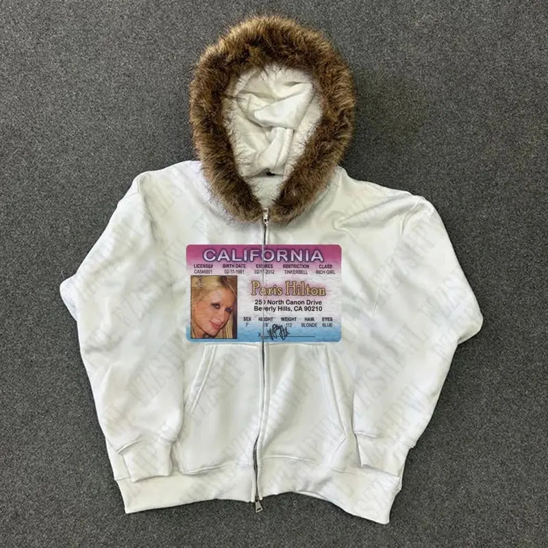 Paris ID ZIP HOODIE