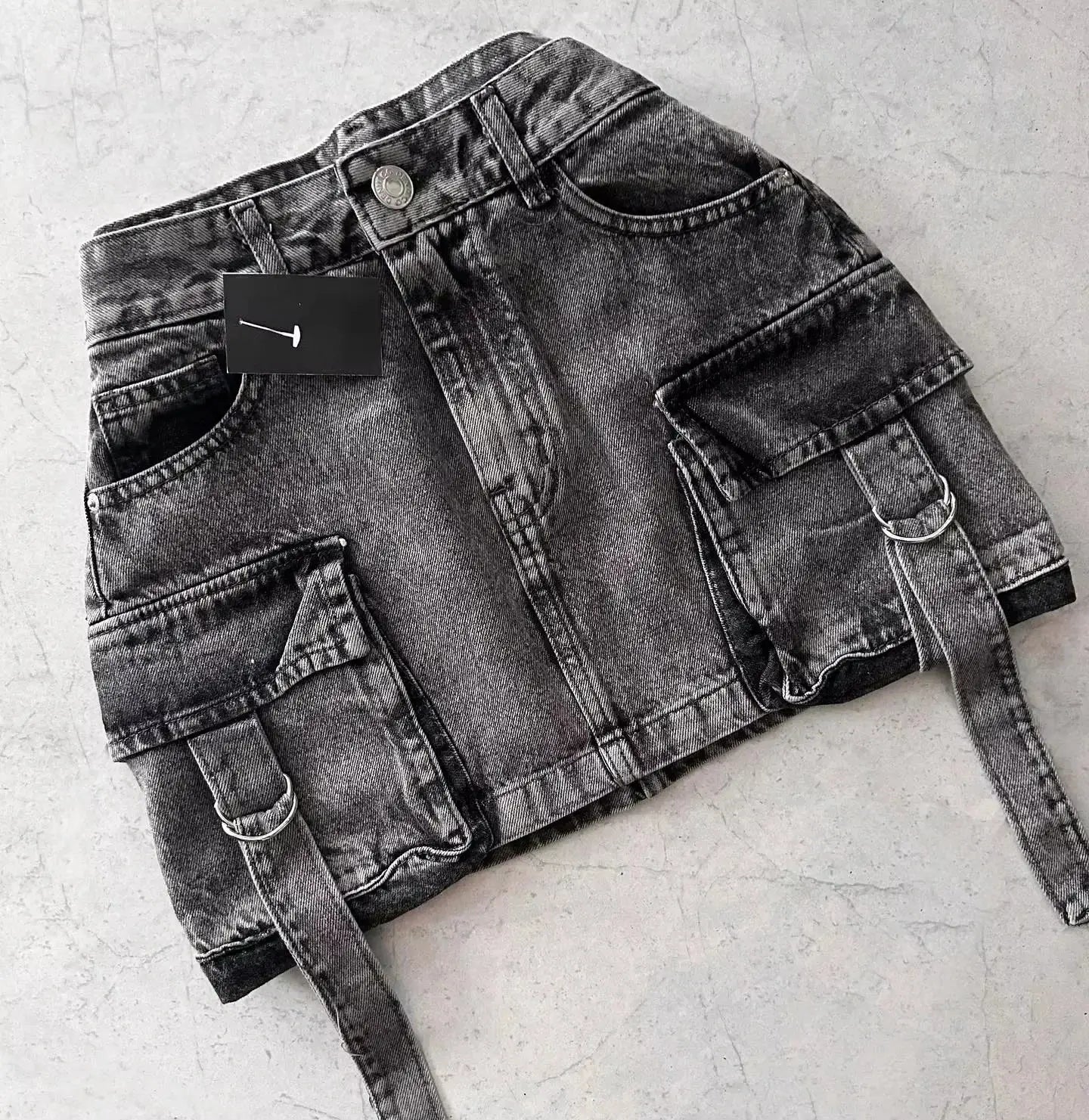 Mini Black Skirt