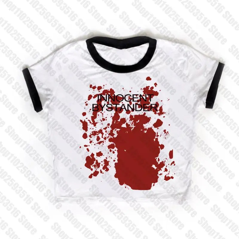 Blood text top