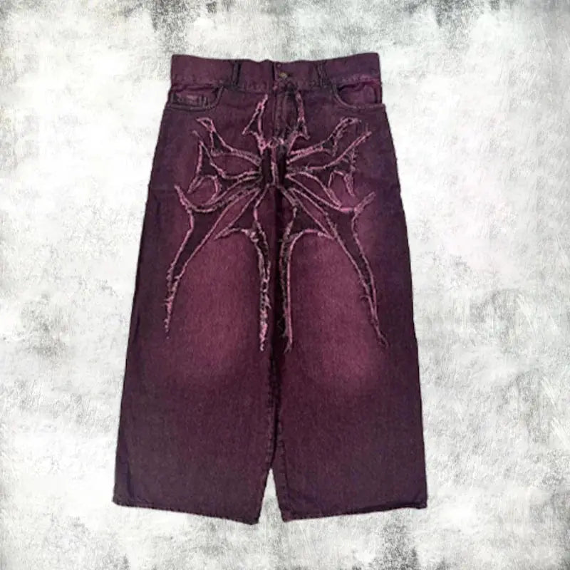 Y2K Gothic Loose Jeans
