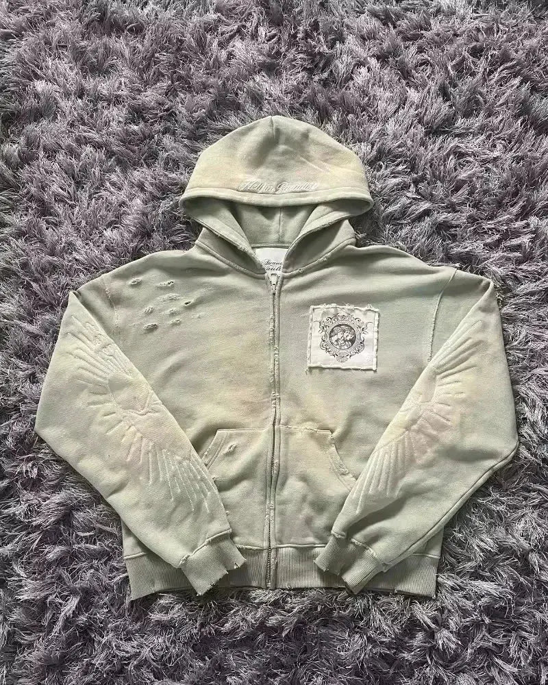 Zipper Hoodie Y2K