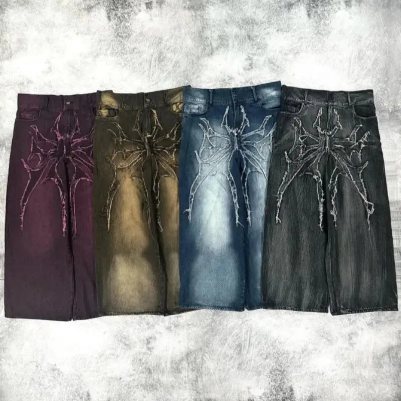 Y2K Gothic Loose Jeans