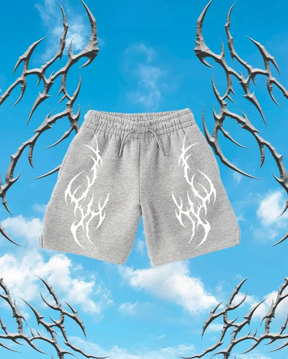 Tribal Y2K Shorts