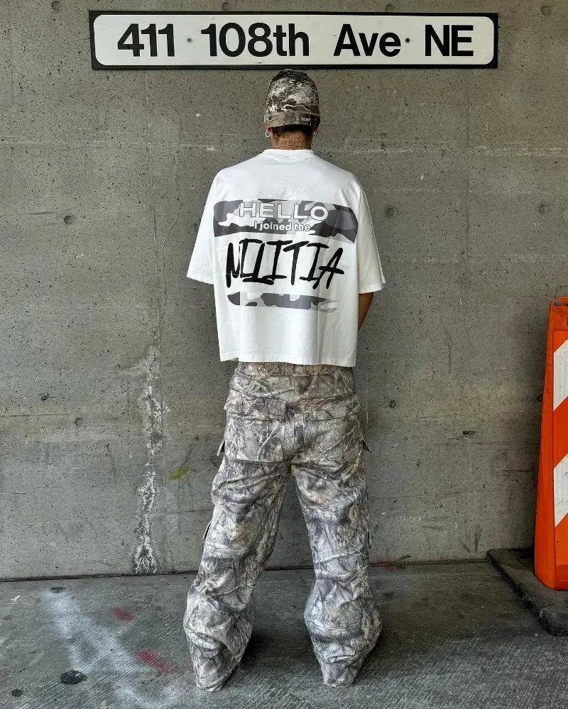 Baggy Camouflage Pants