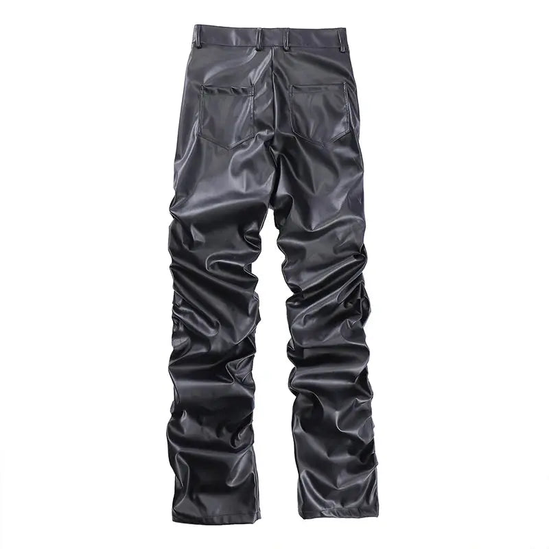 Hip Hop Leather Pants