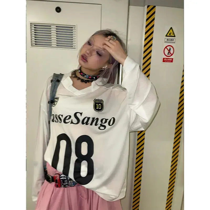 Through T-shirt Y2k