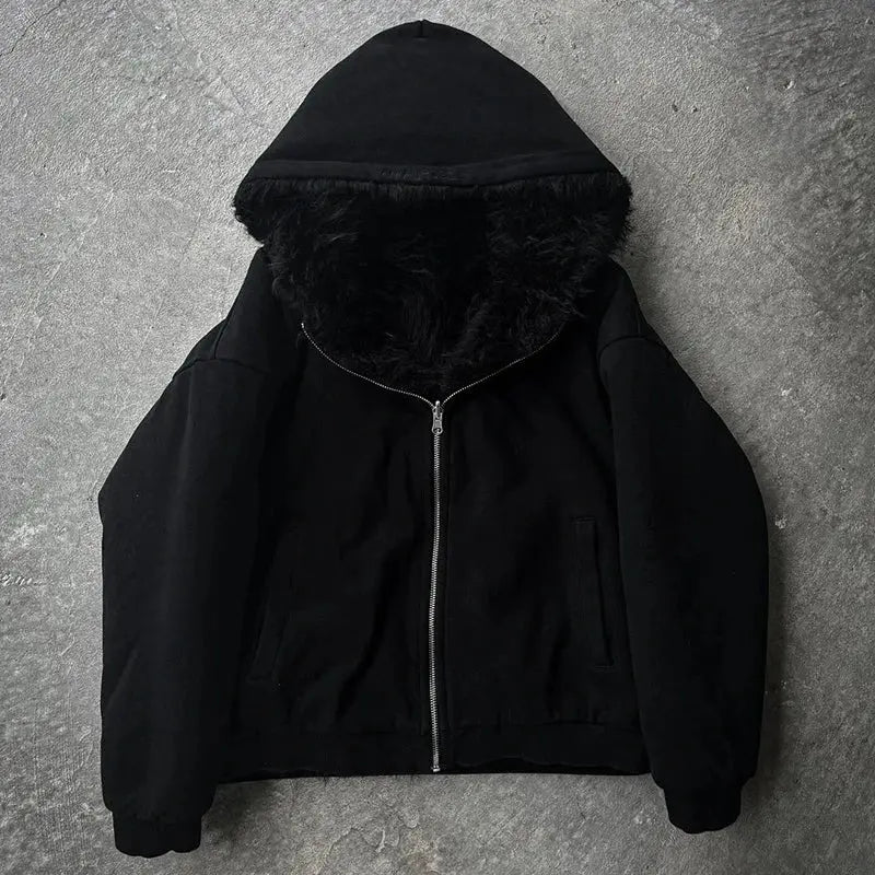 Y2K Fashion Plush patchwork