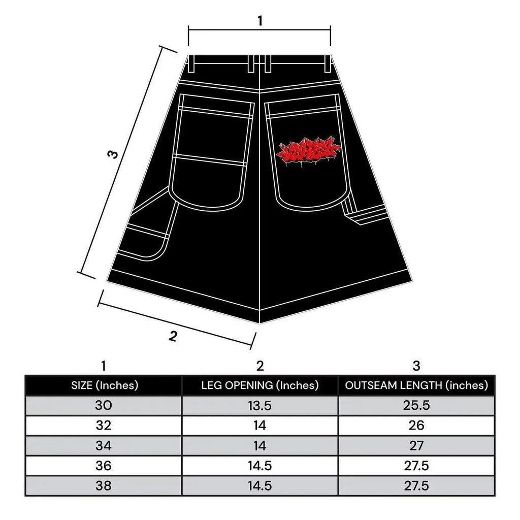 Y2k Shorts Baggy