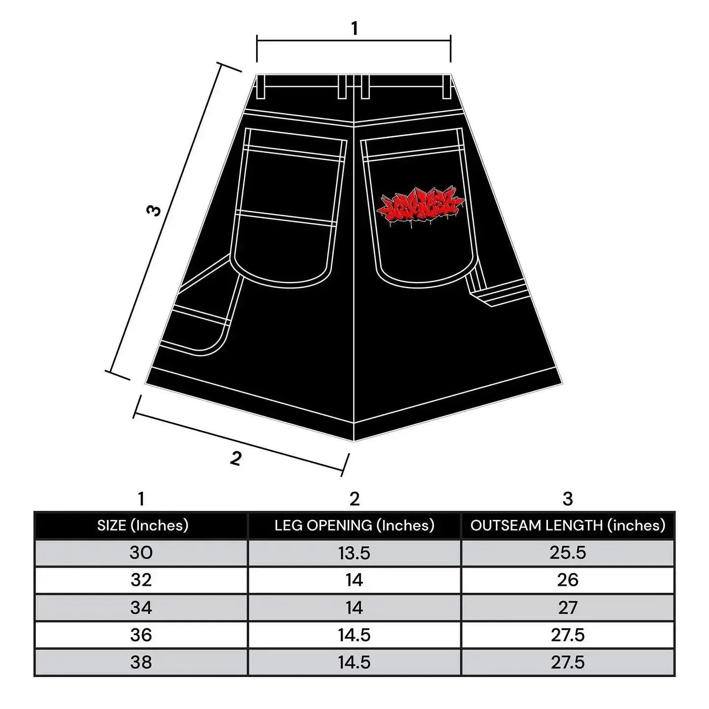 Y2k Shorts Baggy