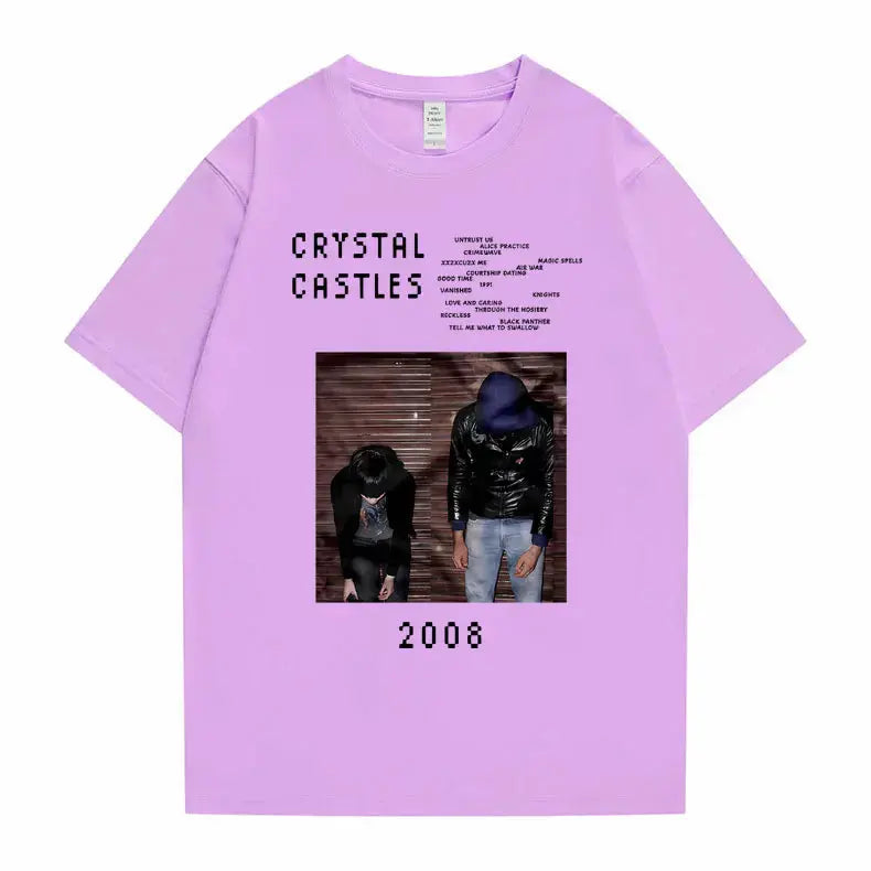 Crystal Castles Graphic T Shirts