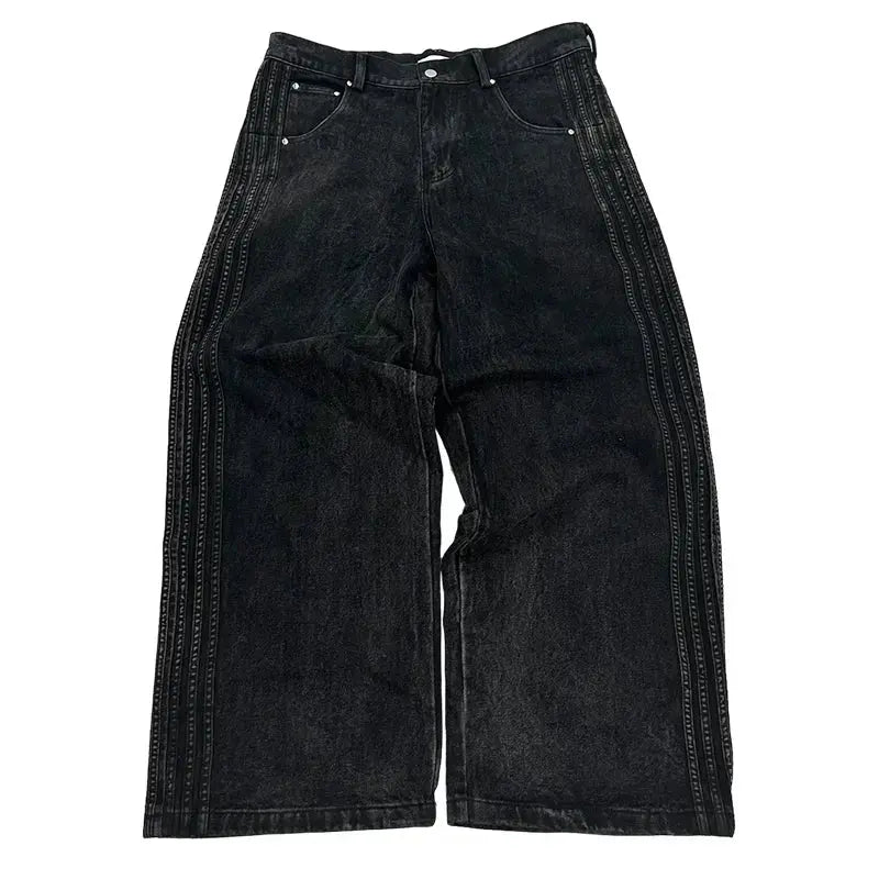 Baggy Jeans Stripes