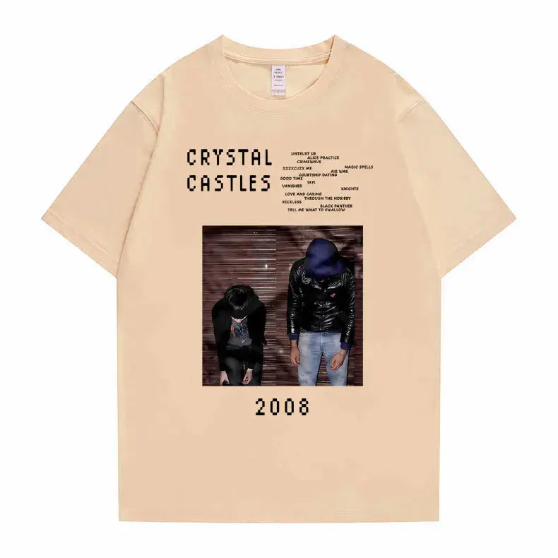 Crystal Castles Graphic T Shirts