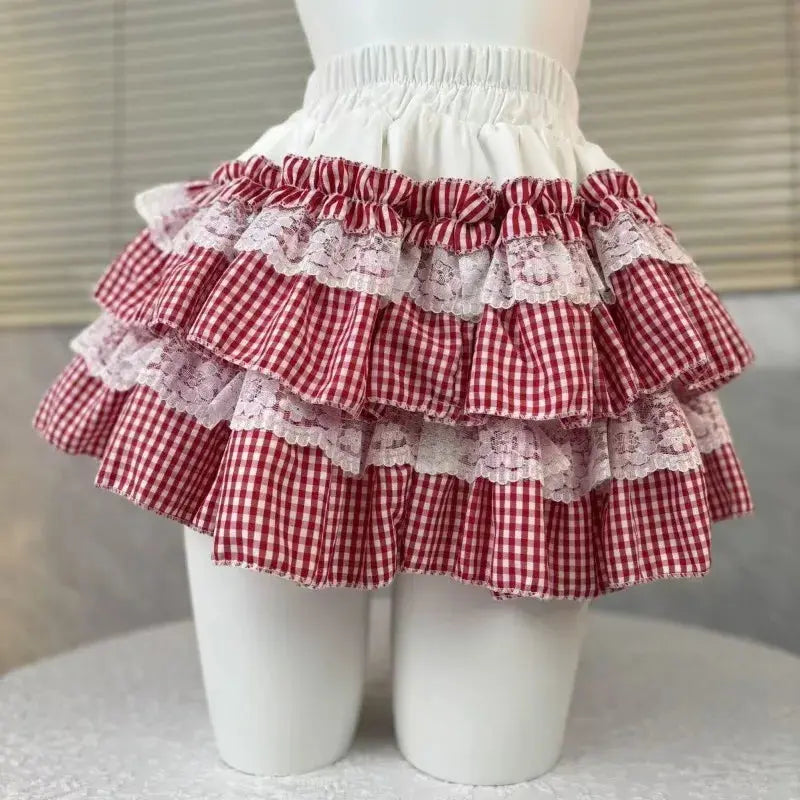 Japanese Kawaii Lolita Style Cake Skirt