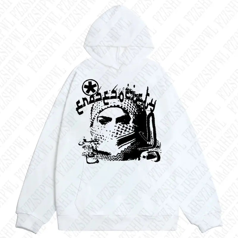 Arabic Y2K Hoodie
