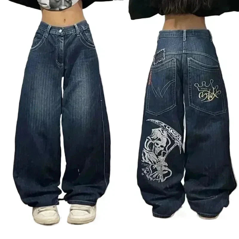Y2K Washed Jeans Loose (10 kolorystyk)