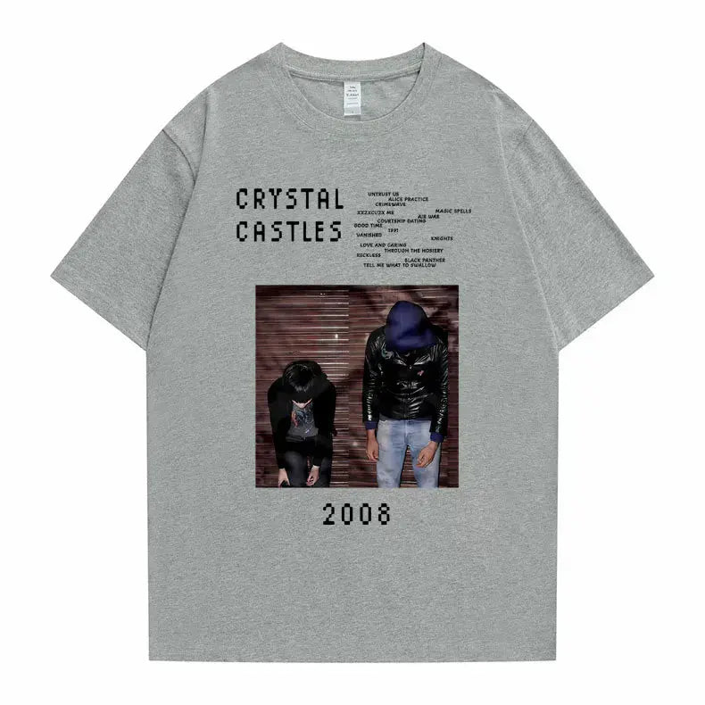 Crystal Castles Graphic T Shirts
