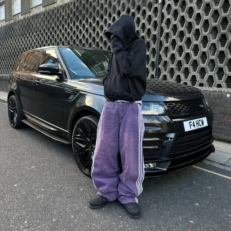 Baggy Jeans Stripes