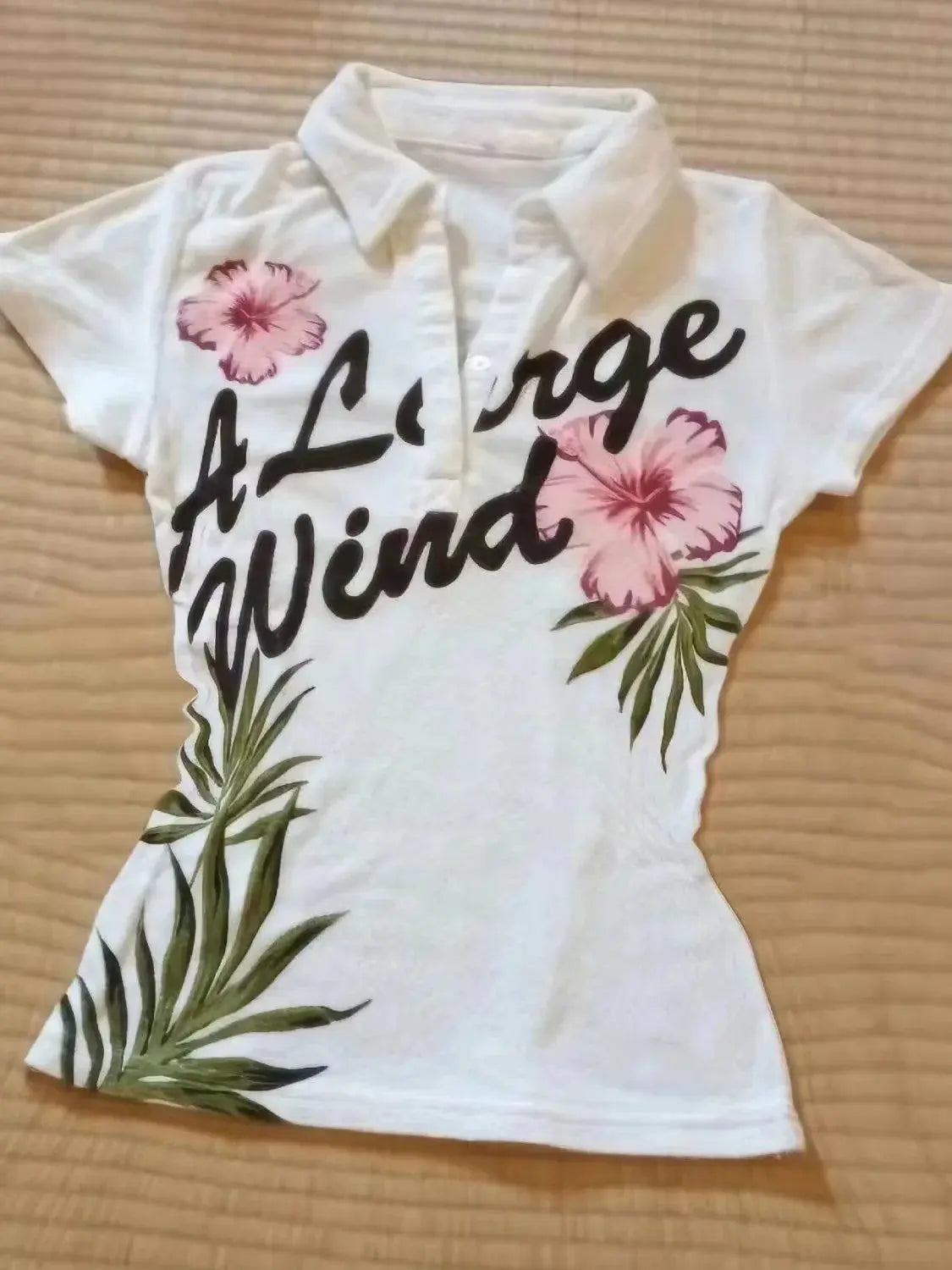 2024 Summer Sexy One Shoulder Design Y2k Vintage T-Shirts