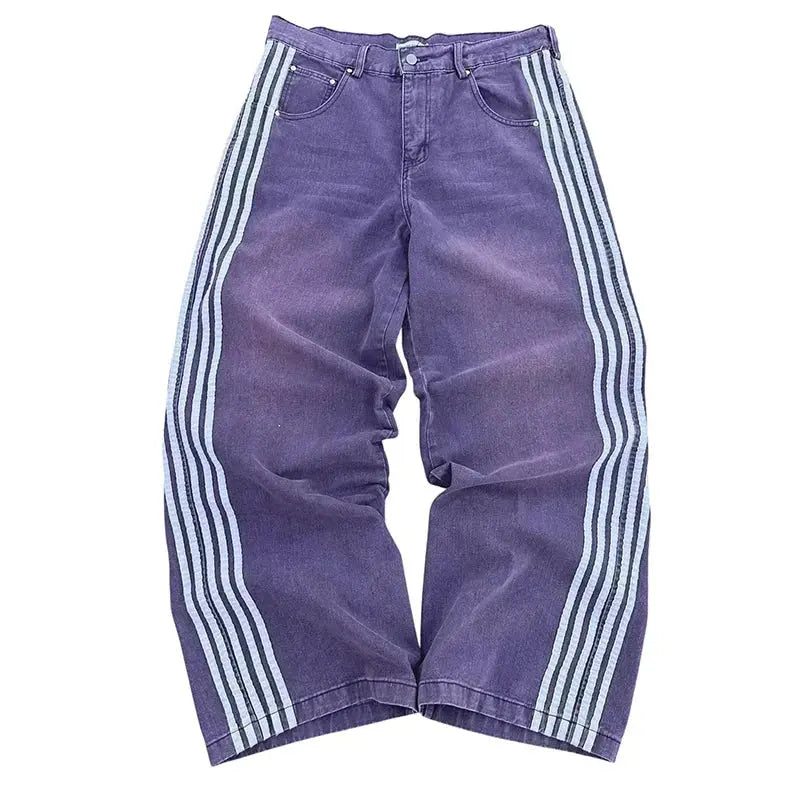 Baggy Jeans Stripes