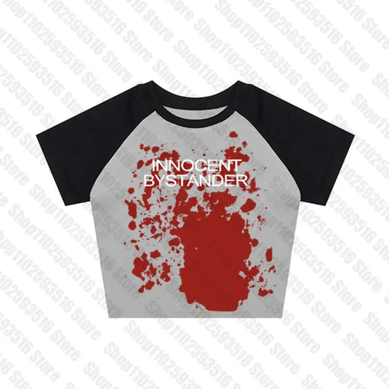 Blood text top