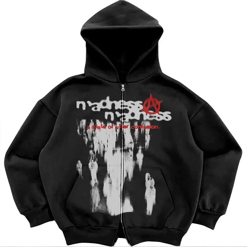 MADNESS ZIP HOODIE