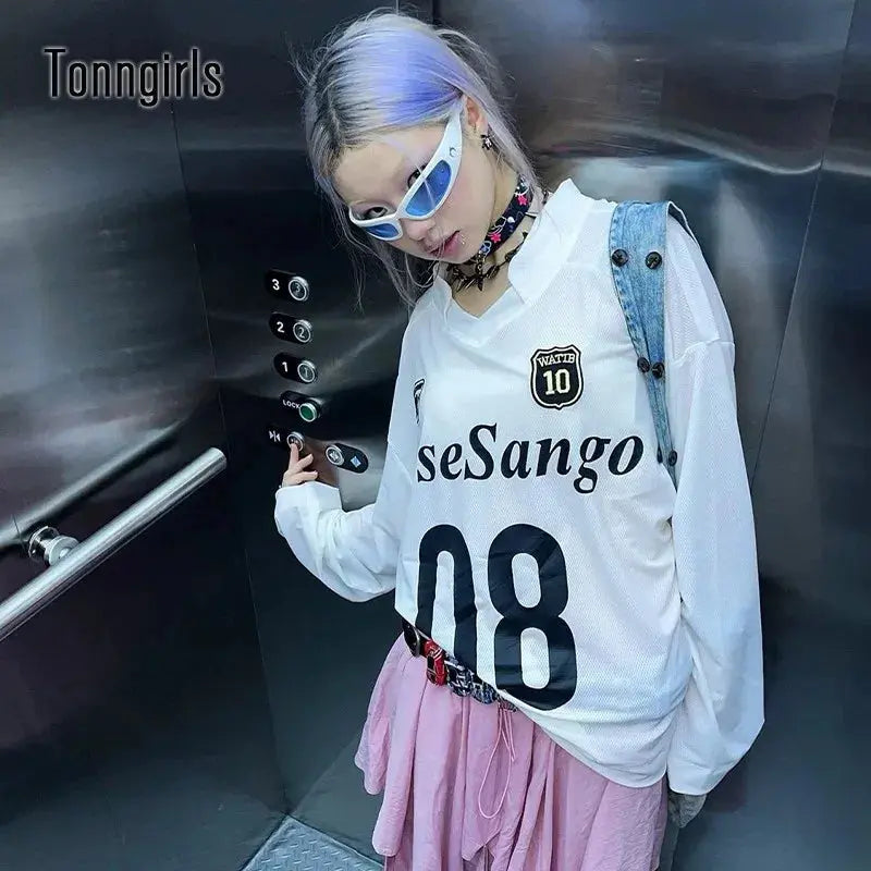 Through T-shirt Y2k