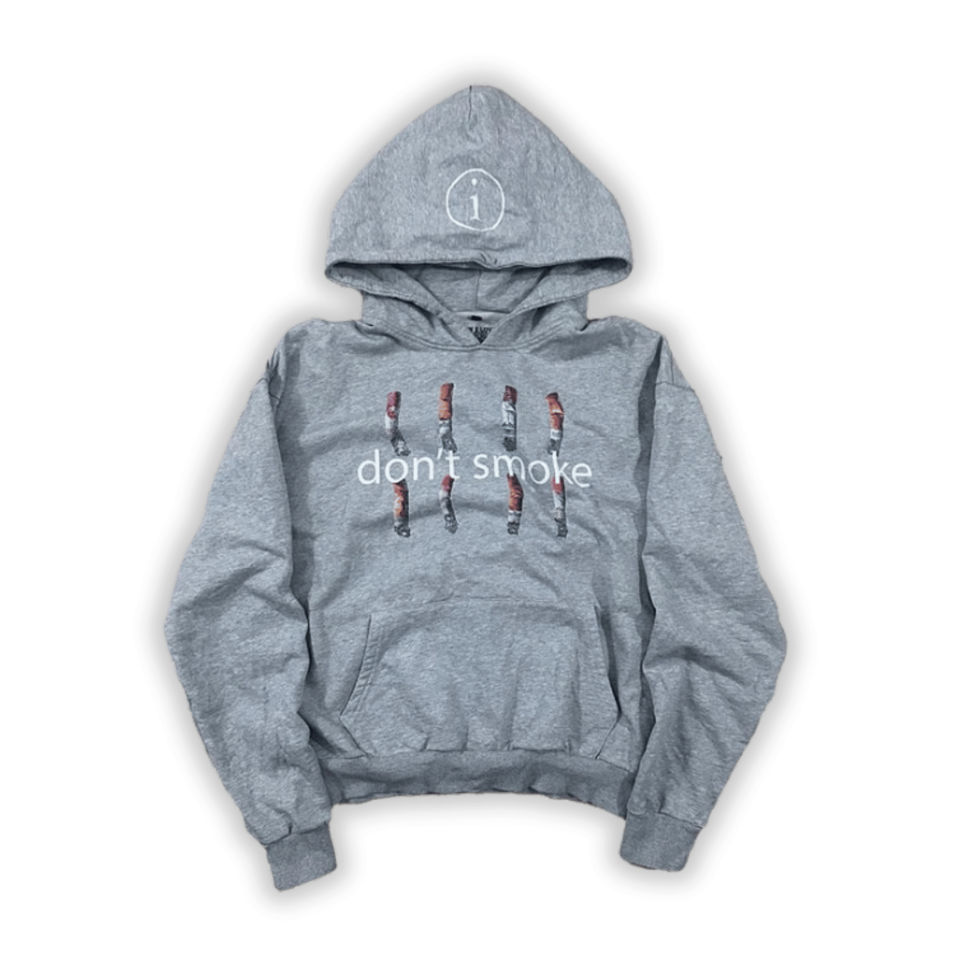 Dont Smoke Grey Hoodie