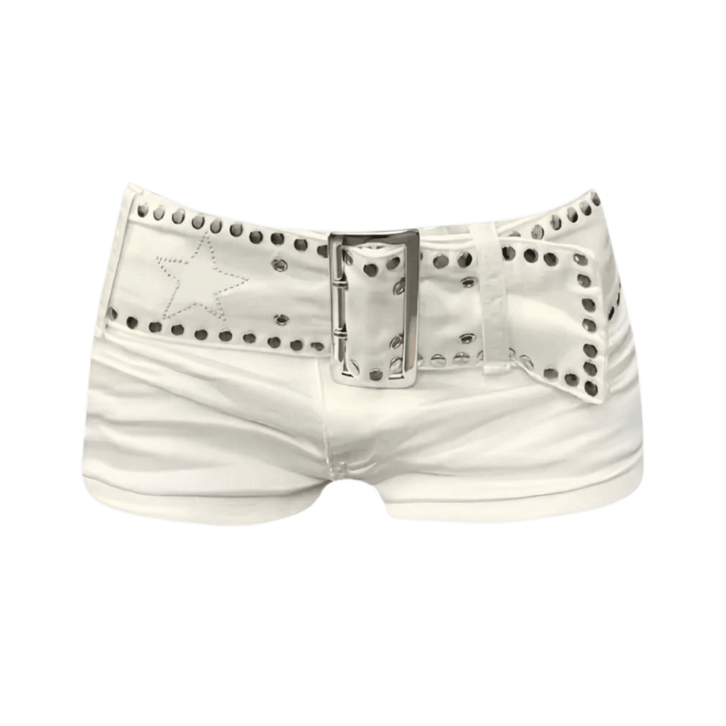 White Mini Shorts