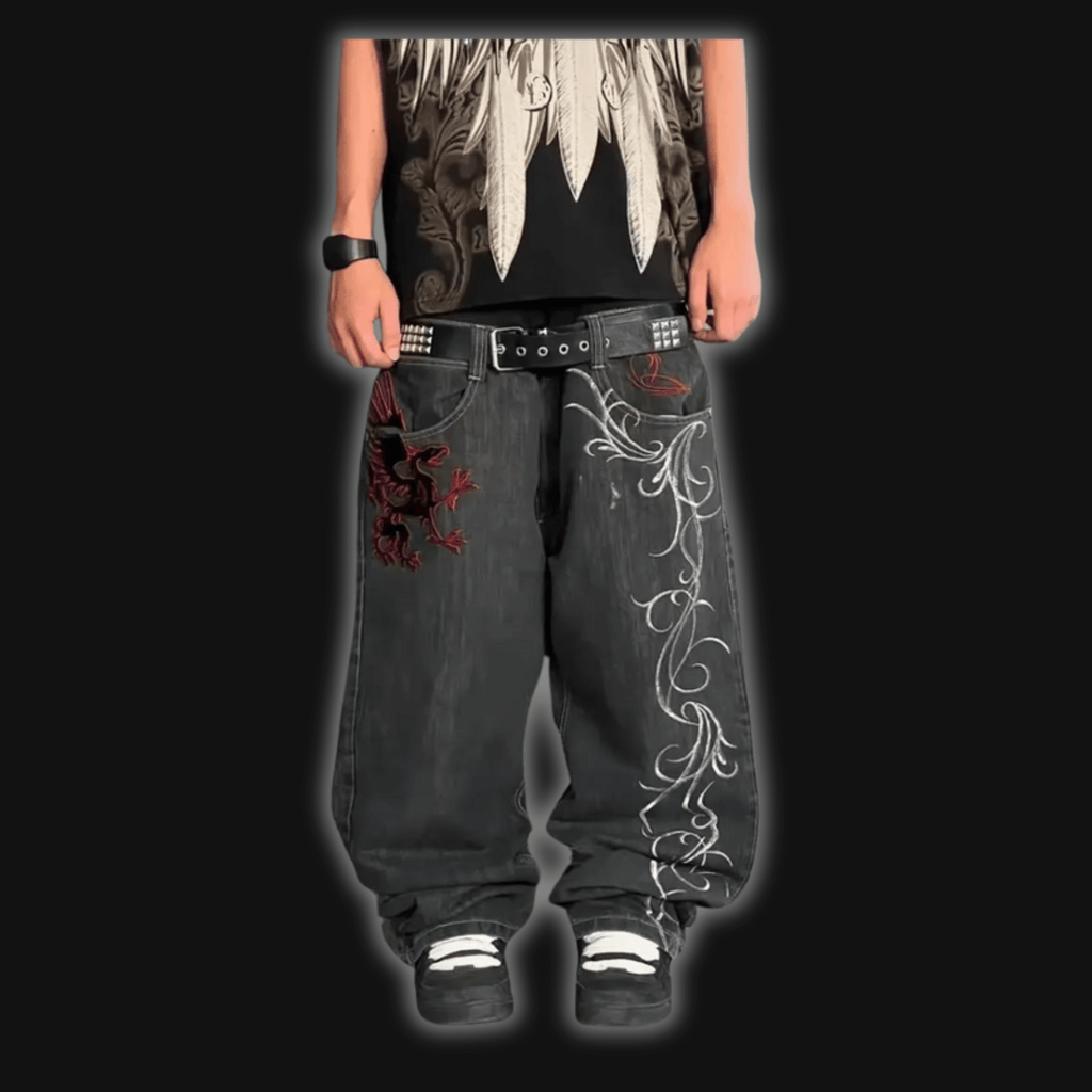Skate Y2K Wings Jeans