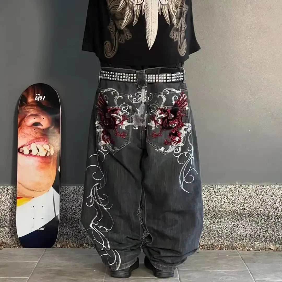 Skate Y2K Wings Jeans